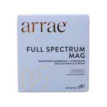 Arrae Dietary Supplement Arrae Full Spectrum Mag Magtein® Magnesium L-Threonate, Bisglycinate & Citrate, 90 Capsules