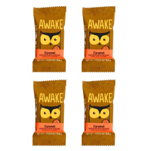 Awake Chocolate Caffeinated Milk Chocolate Caramel Bites, 4 Pack