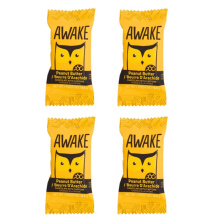 Awake Chocolate Caffeinated Peanut Butter Chocolate Bites, 4 Pack