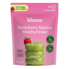 Blume Superfood Latte Strawberry Matcha, 100g