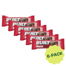 Built Bar Puff Protein Bar Candy Cane Brownie 6-pack, 43g each