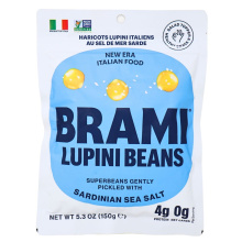 Brami Italian Snacking Lupini Beans Sardinian Sea Salt, 150g