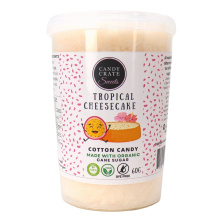 Candy Crate Organic Dye-Free Cotton Candy Tropical Cheesecake, 60g