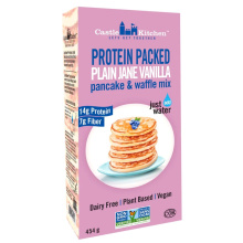 Castle Kitchen Vegan Protein Packed Pancake & Waffle Mix Plain Jane Vanilla, 454g