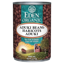 Eden Organic Aduki Beans No Salt Added BPA Free Can, 425g