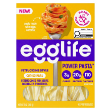 Egglife High Protein Power Pasta Fettuccine Style Original, 255g