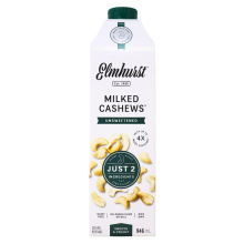 Elmhurst Unsweetened Cashew Milk, 946ml