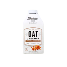 Elmhurst Plant-Based Oat Creamer Caramel Macchiato, 473mL