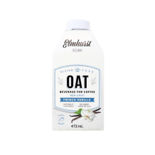Elmhurst Plant-Based Oat Beverage For Coffee French Vanilla, 473ml