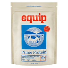 Equip Prime Protein Grass-Fed Beef Isolate Protein Powder Unflavoured, 630g