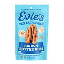 Evie's Roasted Texas Pecans Brown Butter Rum, 85g