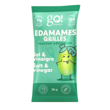 Go! Beanz High Protein Roasted Edamame Beans Snack Salt & Vinegar, 26g
