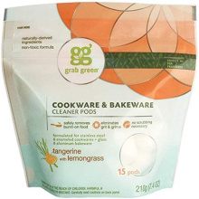 grab green Cookware & Bakeware Cleaner Pods Tangerine, 15 Pods