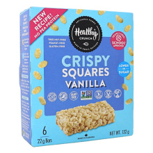 Healthy Crunch Crispy Squares Vanilla, 6 bars