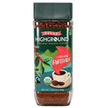 Highground Organic Instant Decaf Coffee, 100g
