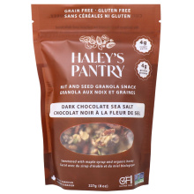 Haley’s Pantry Granola Dark Chocolate and Sea Salt, 227g