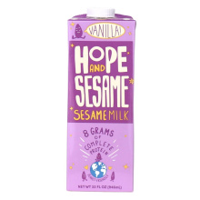 Hope And Sesame Gluten-Free Sesame Milk Vanilla, 946ml