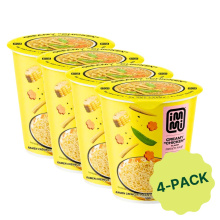 Immi Keto High Protein Ramen Cup Creamy “Chicken” 4-Pack, 59g each