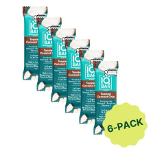 IQ Bar Toasted Coconut Chip 6-Pack, 45 g each