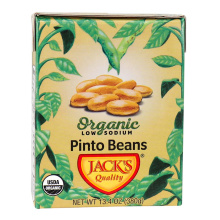 Jack’s Quality Beans Organic Low Sodium Pinto Beans, 380g