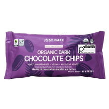 Just Date Organic Date-Sweetened Dark Chocolate Chips, 198g