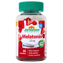 Jamieson Vitamins Melatonin Gummies Natural Strawberry, 60 Gummies