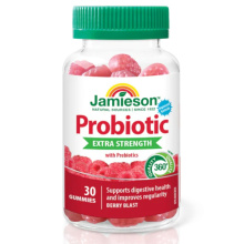 Jamieson Extra Strength Probiotic With Prebiotics Gummies Berry Blast, 30 Gummies