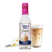 Jordan’s Skinny Syrups Naturally Sweetened Zero Sugar Zero Calorie Syrup French Vanilla, 375ml