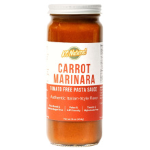 KC Natural Paleo & AIP Tomato-Free Pasta Sauce Carrot Marinara, 454g