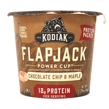 Kodiak Flapjack Power Cup Chocolate Chip & Maple, 65g
