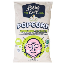 Lesser Evil Organic Popcorn Avocado-Licious, 130g