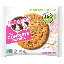 Lenny & Larry’s High Protein Complete Cookie Birthday Cake, 113g