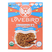 Lovebird Foods Grain-Free O’s Cereal Cinnamon, 198g