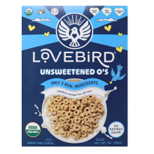 Lovebird Foods Grain-Free O’s Cereal Unsweetened, 198g