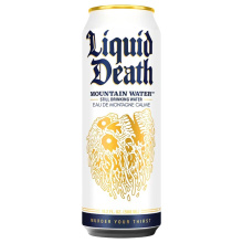 Liquid Death Still Artesian Mountain Water, 568ml