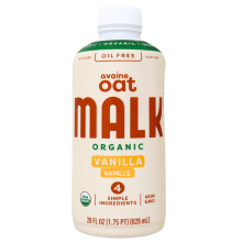 MALK Organic Oat Milk Vanilla, 828 mL