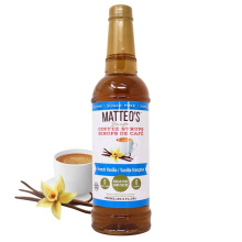 Matteo’s Sugar-Free Barista Coffee Syrup French Vanilla, 750ml