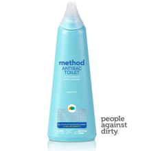 Method Spearmint Antibacterial Toilet Bowl Cleaner, 709ml