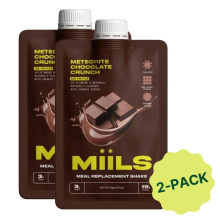 Miils Cereal Protein Shake Meteorite Chocolate Crunch 2-pack, 45g each