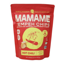 Mamame Gluten-Free Tempeh Chips Hot Chili, 100g