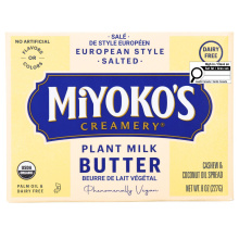 Miyoko’s Creamery European-Style Plant Milk Butter Salted, 227 g