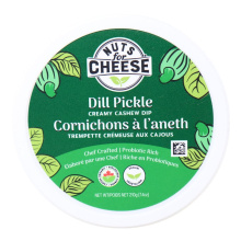 Nuts For Cheese Dairy-Free Creamy Cashew Dip Dill Pickle, 210g
