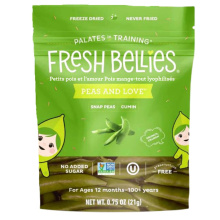 Fresh Bellies Peas And Love Freeze-Dried Snap Peas, 21g