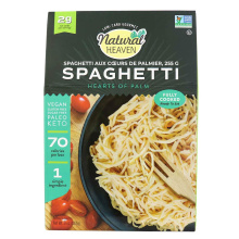 Natural Heaven Veggie Spaghetti Made with Palm Hearts, 255g