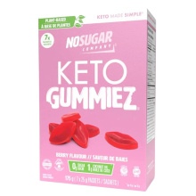 No Sugar Company Keto Gummiez Berry, 7 Packs
