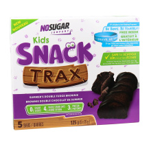 No Sugar Company Kids Snack Trax Summer's Double Fudge Brownie, 5 Bars