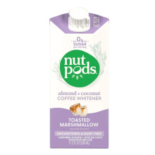Nutpods Unsweetened & Dairy-Free Almond + Coconut Creamer Toasted Marshmallow, 330mL
