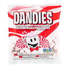 Dandies Vegan Marshmallows Peppermint Flavoured, 142g