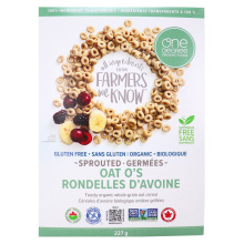 One Degree Organic Gluten-free Sprouted Oat O’s, 227g
