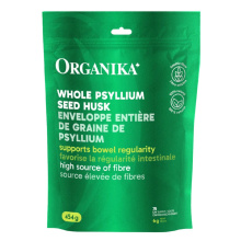 Organika Whole Psyllium Seed Husk, 454g